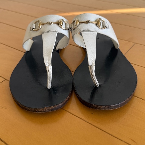 Gucci Horsebit Leather Sandals - Picture 8 of 9